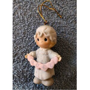 1987 PRECIOUS MOMENTS NOEL CHRISTMAS ORNAMENT ENESCO #112356 SAMUEL J BUTCHER